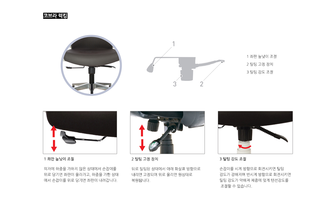 코브라 럭킹설명서